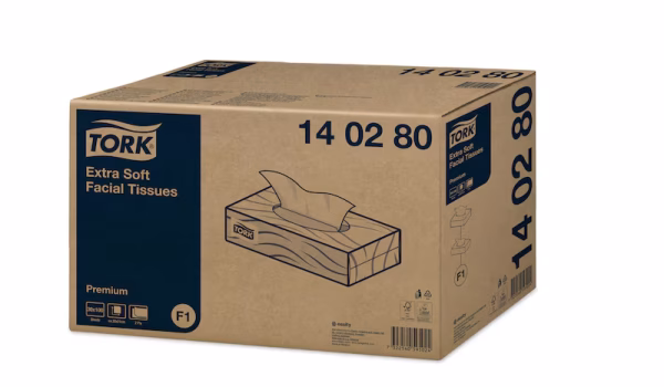 Tork Extra Soft higijenske maramice F1, 2 sloja, 100/1 - pravougaonik - Image 2