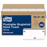 Tork Advanced složivi V ubrus u listu H3, 2 sloja, 23x23cm, 250x15=3.750 listića
