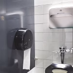 Tork dispenzer higijenskog papira za WC dasku V1 - bijeli - Image 2