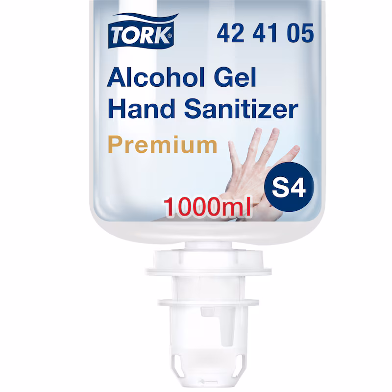424105-e-com-1b-7322541336077-eu Tork Alkohol gel za ruke S4 od 1000ml - Image 1