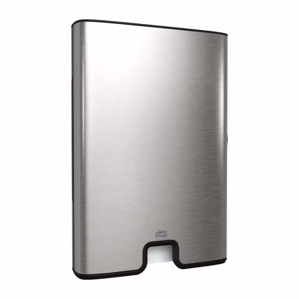 Tork inox dispenzer za složive Z ubruse H2 - siva - Image 5
