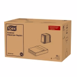 Tork salveta za dispenzer N2, 1 sloj, 11.5x8.3cm, 10800/1 - bijela - Image 2