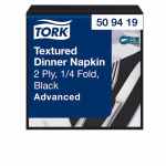 Tork NexxStyle salveta, 2 sloja, 39x39cm, 50/1 - crna
