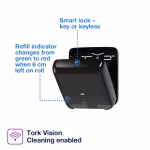 Tork Matic autocut dispenzer za ubruse u rolni H1 - crni - Image 5
