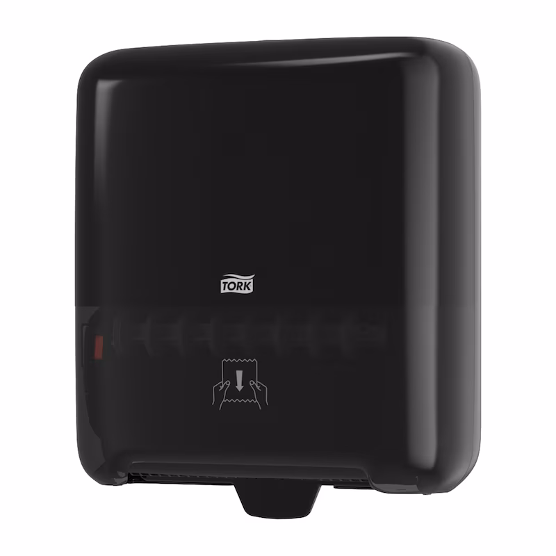 551008 Tork Matic autocut dispenzer za ubruse u rolni H1 - crni - Image 1