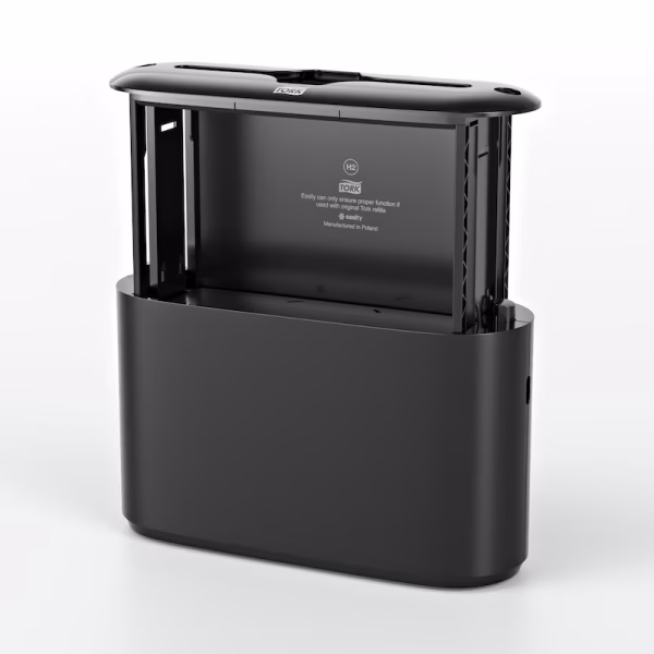 Tork stoni dispenzer "Countertop" slaganog Z ubrusa H2 - crni - Image 4