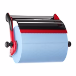 Tork zidni dispenzer za industrijske ubruse u rolni W1 - crveno/crni - Image 2