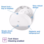 Tork dispenzer za SmartOne toalet papir T8 - bijeli - Image 4