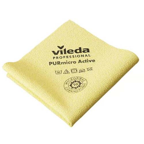 10 Vileda PurMicro Active krpa 5/1, 38x35cm - žuta - Image 1