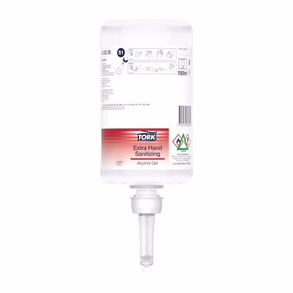 Tork Extra Hand Sanitizing Alcohol Gel​ S1 - Image 2