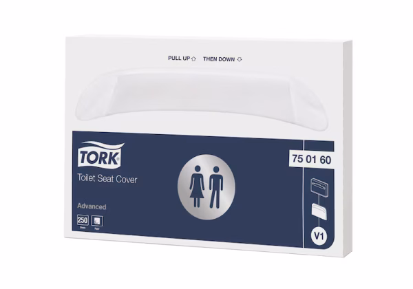 Tork higijenski papir za WC dasku V1, 41.9x36.2cm, 250/1 - Image 3