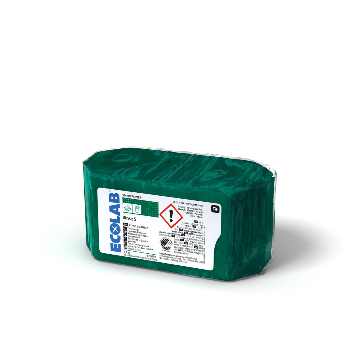 9095230_SMARTPOWER-Rinse-S_1.10kg_EU_LowRes Smartpower Rinse S 1.1kg - aditiv u čvrstom stanju za ispiranje - Image 1
