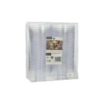 FINGERFOOD okrugla posuda, kristal plastika, 9.5x3cm, 65ml, transparent, 50/1 - Image 3