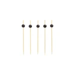 Fingerfood čačkalice-bambus12.5cm 250/1 black pearl